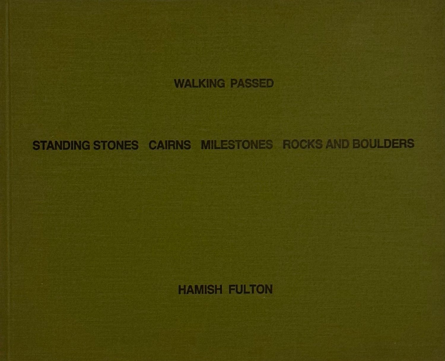Hamish Fulton
