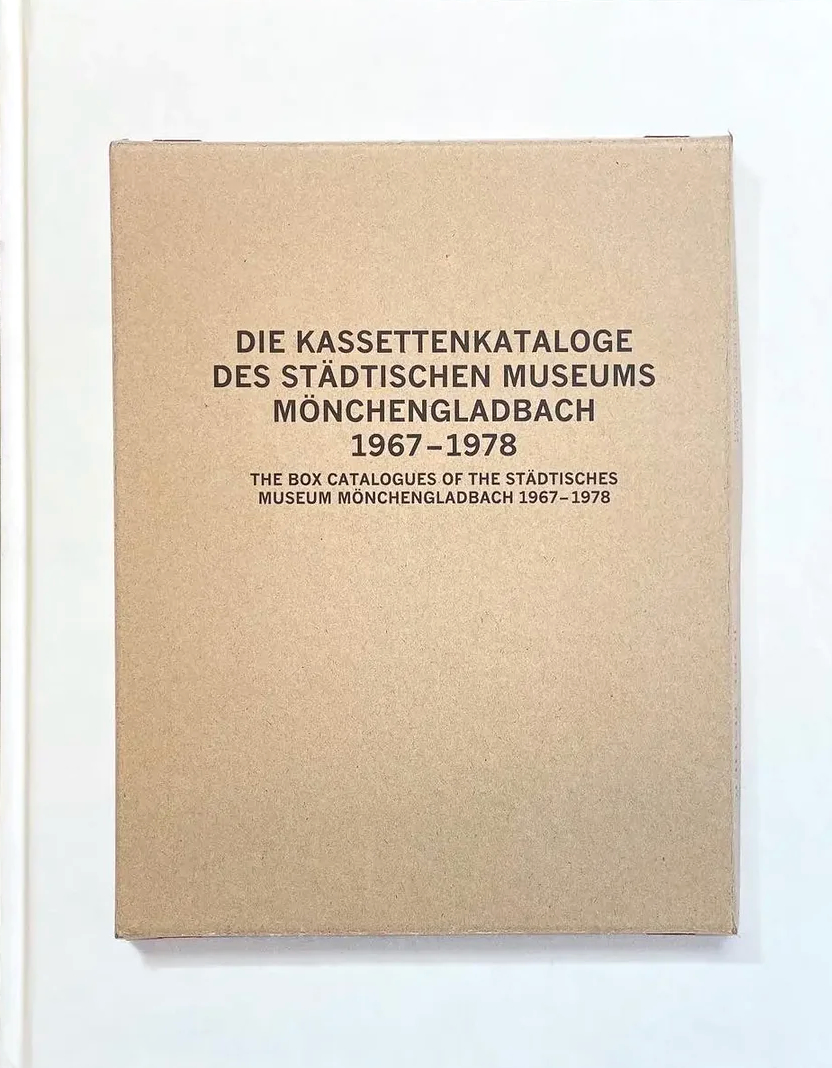 Die Kassettenkataloge des Städtischen Museums Mönchengladbach 1967-1978